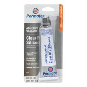 Permatex® Clear RTV Silicone Adhesive Sealant